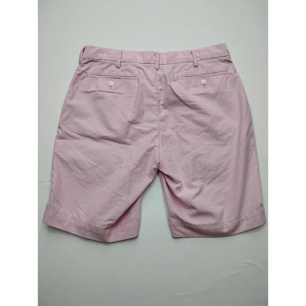 Polo Ralph Lauren Pink Oxford Chino Shorts Size Mens 32 inseam 10in